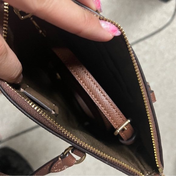 ❌SOLD❌ Coach mini gallery brown - Picture 4 of 5